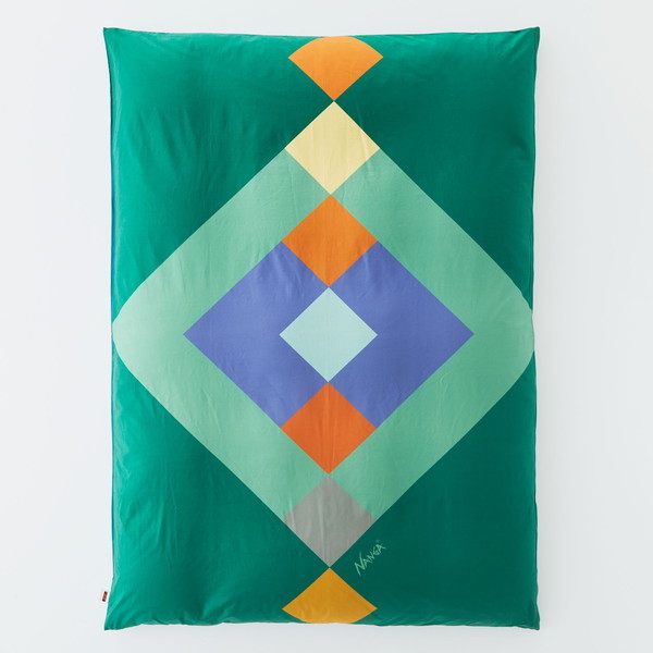 NANGA iK fx Jo[ iKXNGAh[ VO X[L[O[ DUVET COVER NANGA SQUARE DREAMS S SINGLE SMOKY GREEN NZ2254-4F411 N1VDSRs4