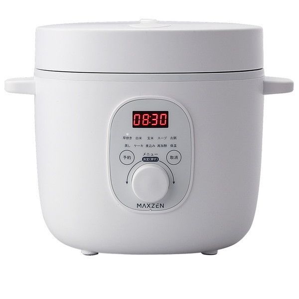 MAXZEN マクスゼン JRC-MX401-WH [炊飯器 (4合炊き)] | 激安の新品・型