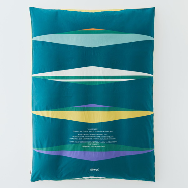 NANGA iK fx Jo[ iK{Ch}Ee VO tHXgO[ DUVET COVER NANGA RHOMBOID MOUNTAIN S SINGLE FOREST GREEN NZ2254-4F412 N1VRFGs4