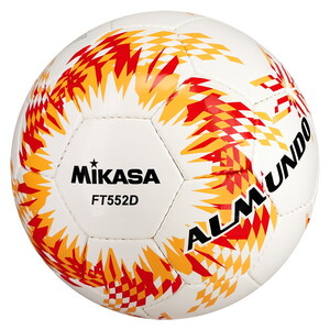 はれちゃんMikasa ALMUNDOFT550B-BLY-FQP 5号球 ミカサ ミカサ(MIKASA) サッカーボール ALMUNDO FT550B-YBLBK