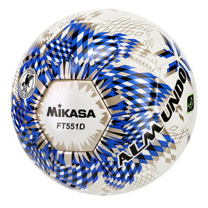 MIKASA FT551D-BLBS ALMUNDO サッカーボール 検定球 5号球 貼り