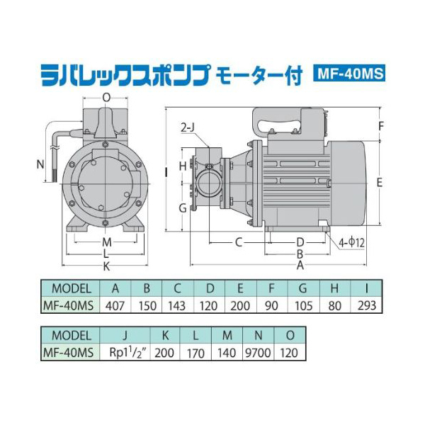 工進 MF-40MS 海水用モーターポンプ ラバレックスポンプ 口径40ミリ 三相200V 激安の新品・型落ち・アウトレット 家電 通販  XPRICE エクスプライス (旧 PREMOA プレモア)