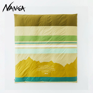 NANGA ナンガ リッジライン ボックスシーツ ダブル チャコール RIDGE