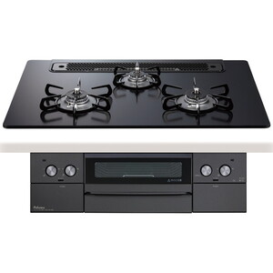 NORITZ N3WU3PWASKSTEC-13A Orche FLAT [ビルトインガスコンロ (都市