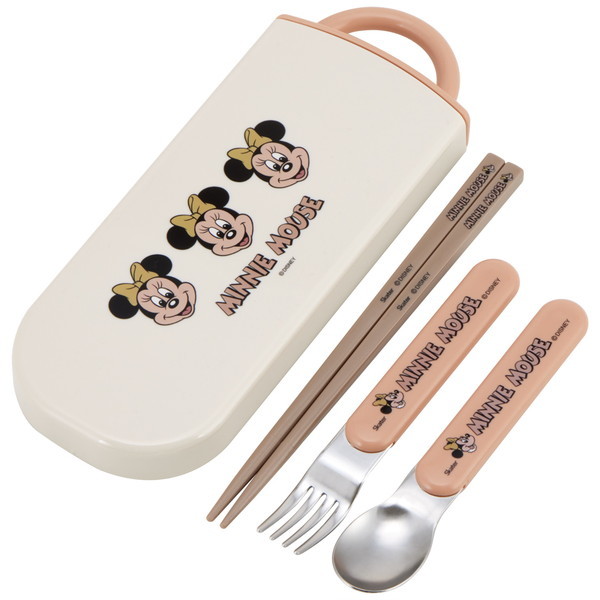 スケーター TACC2AG ミニーマウス/レトロ お弁当 トリオセット 箸