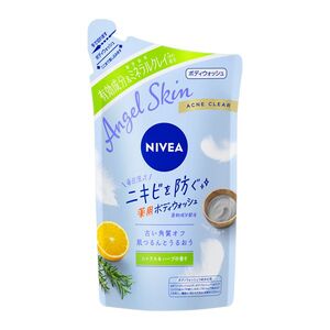花王 ニベア エンジェルスキン 薬用ボディウォッシュ アクネ シトラス&ハーブの香り つめかえ用