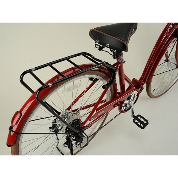 CAPTAIN STAG YG-0217 バレイ FDB266 (エンジ) [折り畳み自転車（26 