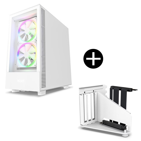 標準価格 ラスト!NZXT Vertical GPU Kitマットホワイト新品 - ベビー