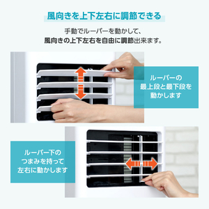 MAXZEN マクスゼン JCF-MX603-WH [移動式スポットエアコン (主に