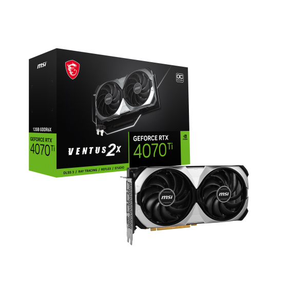 MSI GeForce RTX 4070 Ti VENTUS 2X 12G OC [グラフィックボード