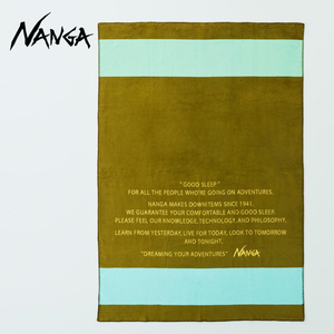 NANGA ナンガ STARRY SKY BLANKET RED SKY 140cm×100cm NA2244-3Z404