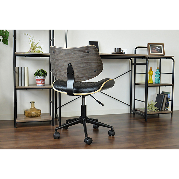 タマリビング ホームチェア デニーロ BK タマリビング ホームチェア