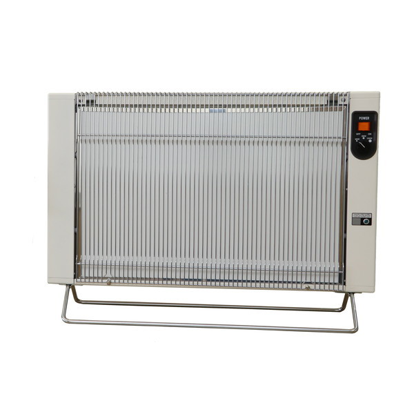 遠赤外線セラミックパネルヒーター  サンラメラ1200W ホワイト（1221型）冷暖房・空調
