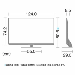 SHARP 4T-C55DN1 AQUOS [55V型 地上・BS・110度CSデジタル 4K内蔵 LED