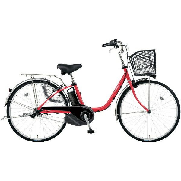 PANASONIC BE-ELSX432-R2 チリレッド ビビ・SX [電動アシスト自転車(24 