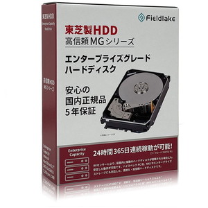 東芝 MG08ACA16TE/JP MGシリーズ  [3.5インチ内蔵HDD (16TB 7200rpm SATA 6Gb/s)]