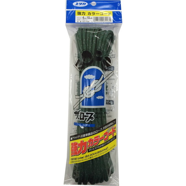 ^JCN ̓J[R[h 4mm×10m O[