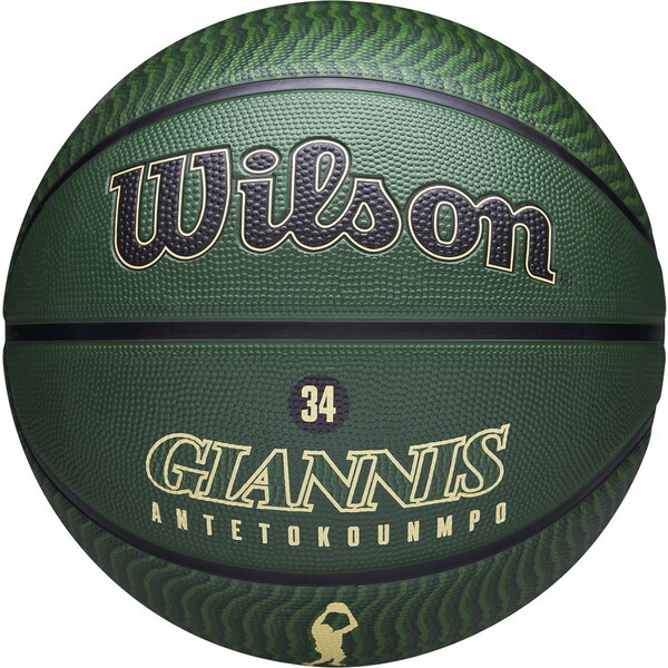 �E�B���\�� WZ4006201XB7 NBA PLAYER ICON �o�X�P�b�g�{�[�� �A�E�g�h�A GIANNIS 7�� �O���[��
