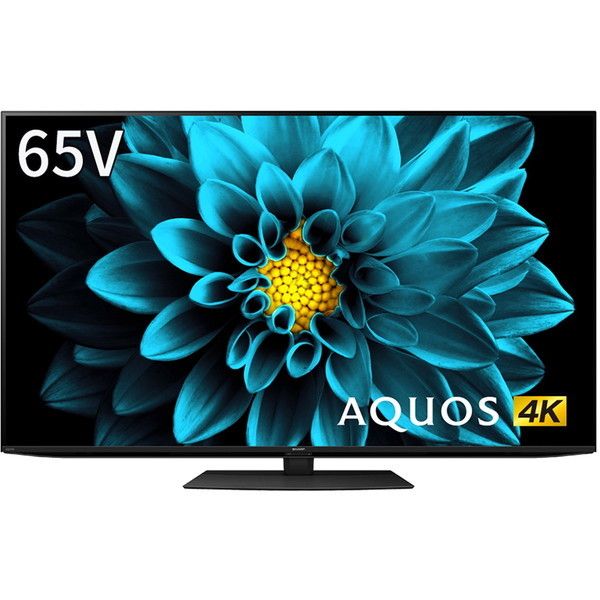 SHARP 4T-C65DL1 AQUOS [65V�^ �n��EBS�E110�xCS�f�W�^�� 4K���� LED�t���e���r]