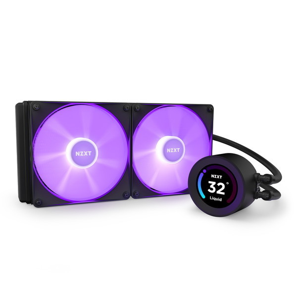 NZXT RL-KR28E-B1 NZXT KRAKEN Elite RGB 280 Black RL-KR28E-B1 [水冷