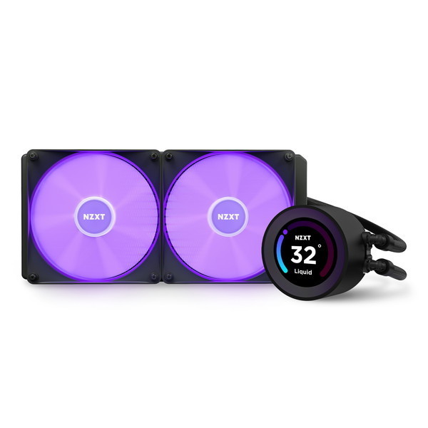 NZXT RL-KR28E-B1 NZXT KRAKEN Elite RGB 280 Black RL-KR28E-B1 [水冷