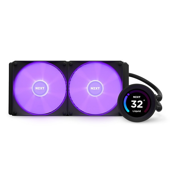 NZXT RL-KR28E-B1 NZXT KRAKEN Elite RGB 280 Black RL-KR28E-B1 [水冷