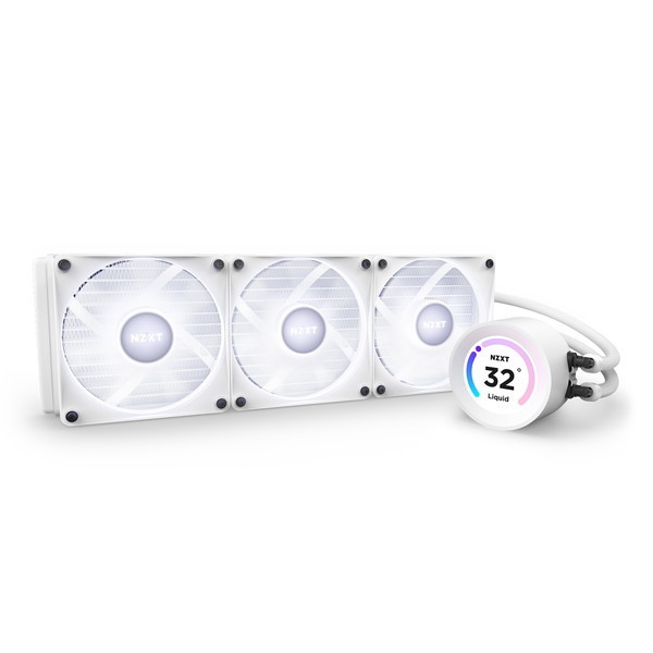 PC用ファン・クーラー NZXT Kraken Elite 360 RGB v2 White 楽天市場】【送料無料】NZXT Kraken Elite 360 RGB v2 水冷一