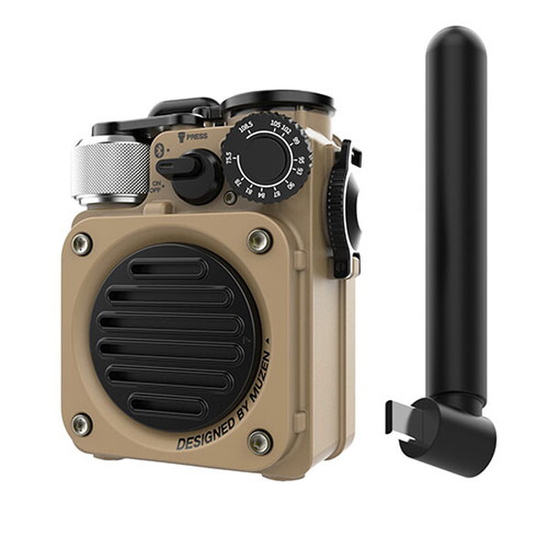 MUZEN MW-PVXI3Y �f�U�[�g�C�G���[ Wild Mini ��3���� [�|�[�^�u���X�s�[�J�[ (Bluetooth�Ή�/�h��)]