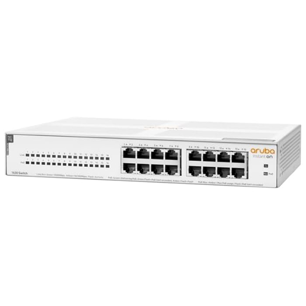 HP R8R48A#ACF Aruba Instant On 1430 16G Class4 PoE 124W Switch