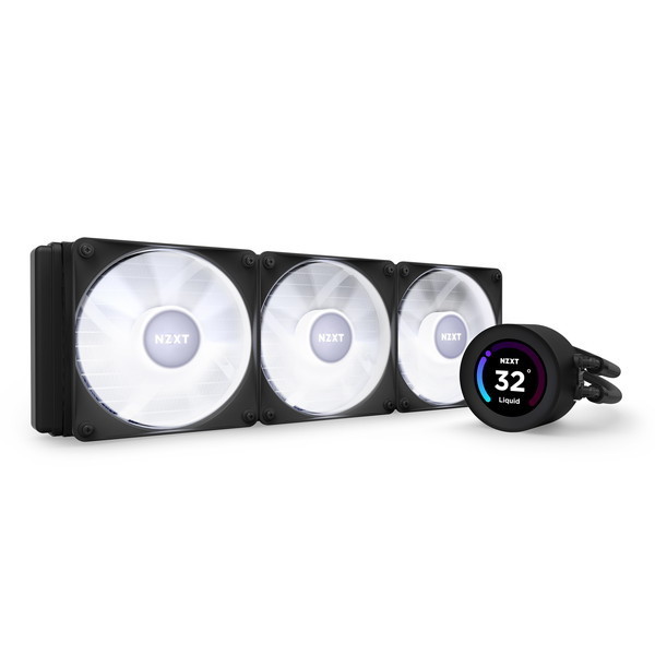 NZXT RL-KR36E-B1 NZXT KRAKEN Elite RGB 360 Black RL-KR36E-B1 [水冷