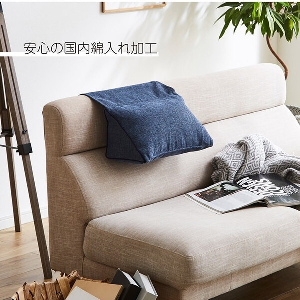 イケヒコ・コーポレーション 1221340194791 背もたれ クッション 三角