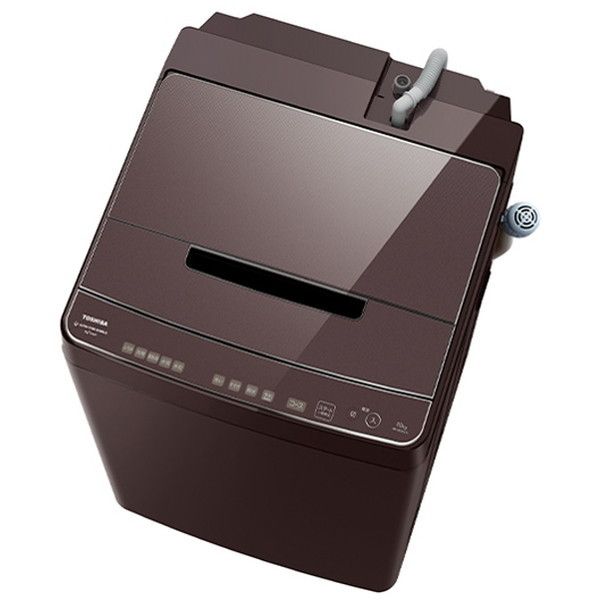 中古美品(使用期間僅か　室内保管)　東芝　ZABOON AW-10DP2(T) 東芝 AW-10DP2(T) ボルドーブラウン ZABOON [全自動洗濯機 (洗濯10.0kg