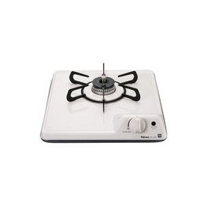 HARMAN DC2025S-13A ホワイト コンパクトタイプ [ビルトインガスコンロ