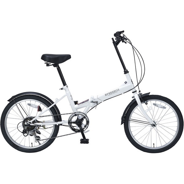 マイパラス MF201-W ホワイト 20インチ折畳自転車 6SP | 激安の新品
