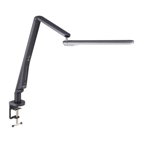 パナソニック LEDデスクスタンド SQ-LC570-K 　ブラック PANASONIC SQ-LC570-K ブラック仕上×シルバー [LEDデスク