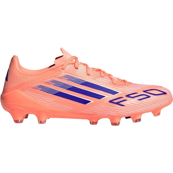 adidas サッカーシューズ ホワイト ブラック オレンジ　27cmパティーク adidas F50 ELITE FG フットウェアホワイト×コアブラック