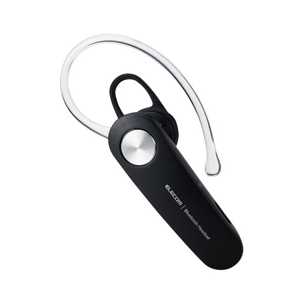 ELECOM LBT-HS11BK ヘッドセット Bluetooth 5.0 片耳 ハンズフリー