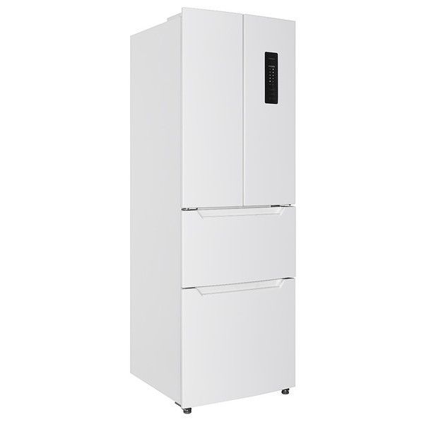 MAXZEN マクスゼン JR320HM01WH ホワイト [冷蔵庫 (320L・フレンチドア