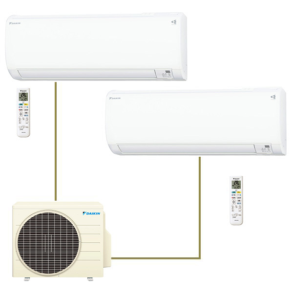 DAIKIN PAC-453AV ホワイト マルチパック [マルチエアコン（主に6畳 +