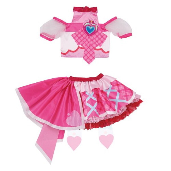 【プリキュア】キュアロゼッタ　コスプレ衣装フルセット　ドキドキ!プリキュア ドキドキ!プリキュア 四葉ありす キュアロゼッタ コスプレ衣装