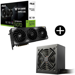 ASUS PRIME-RTX5070-O12G グラフィックカード + TUF-GAMING-1200G