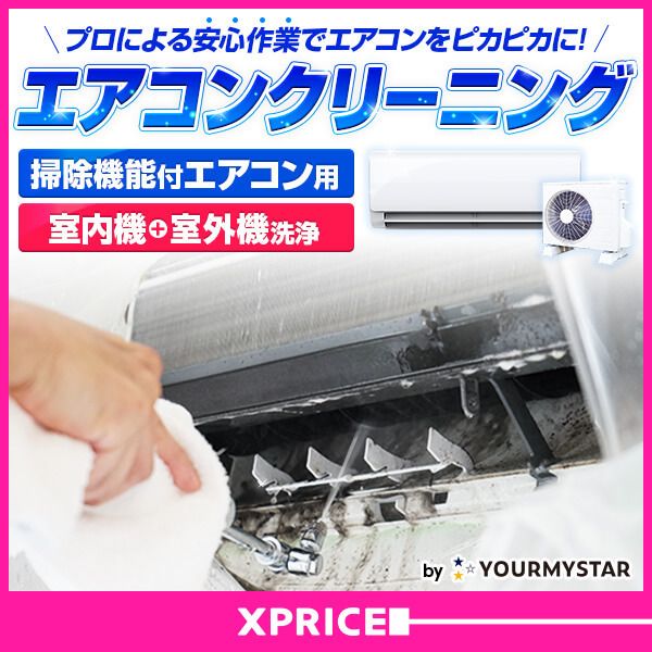 エアコンクリーニング 防カビコート DXパック お掃除機能付きエアコン