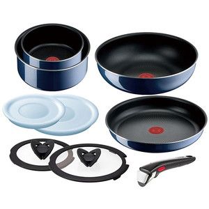 T-fal L43792 インジニオ・ネオ ロイヤルブルー・インテンス セット9 [フライパン 9点セット (IH非対応)]