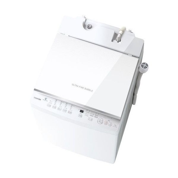 東芝 AW-7DH2 ピュアホワイト ZABOON [簡易乾燥機能付洗濯機(7.0