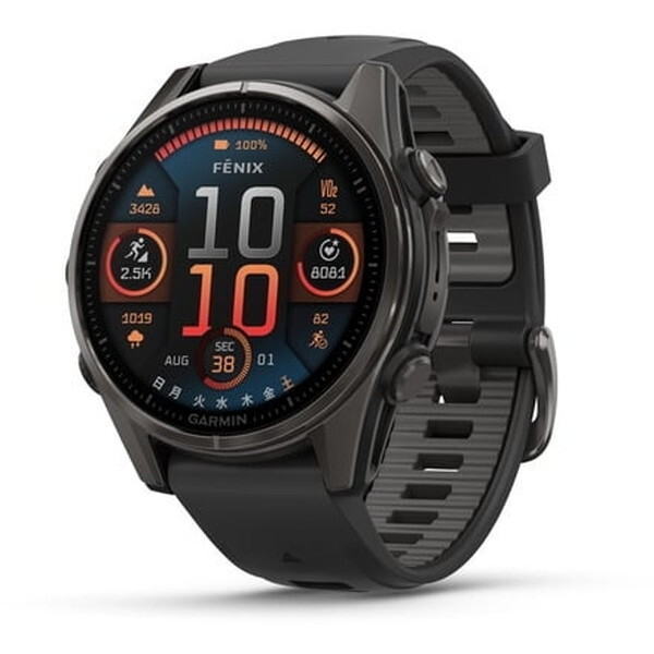 GARMIN fenix 8 Sapphire AMOLED Carbon Gray 43mm 010-02903-27 [tbOVbvGPSEHb`]