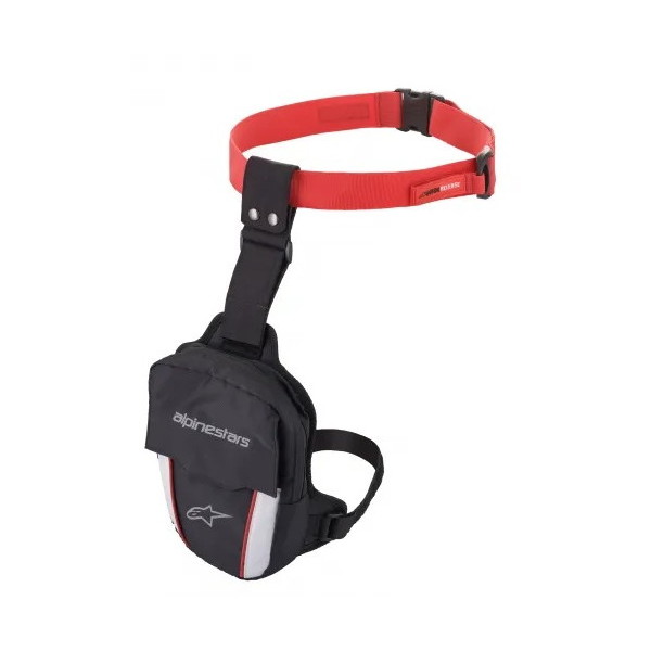 alpinestars ACCESS THIGH BAG 132 BLACK RED WHITE O/S ANZXTCobO