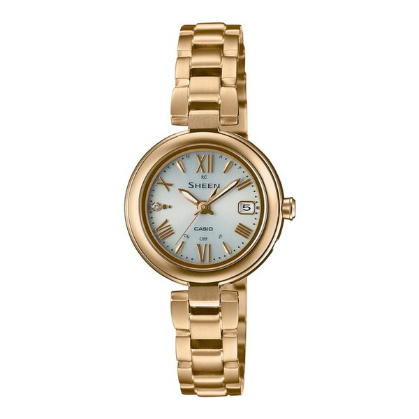CASIO SHW-7100TG-7AJF SHEEN [�\�[���[�[�d�r���v (���f�B�[�X�E�H�b�`)]