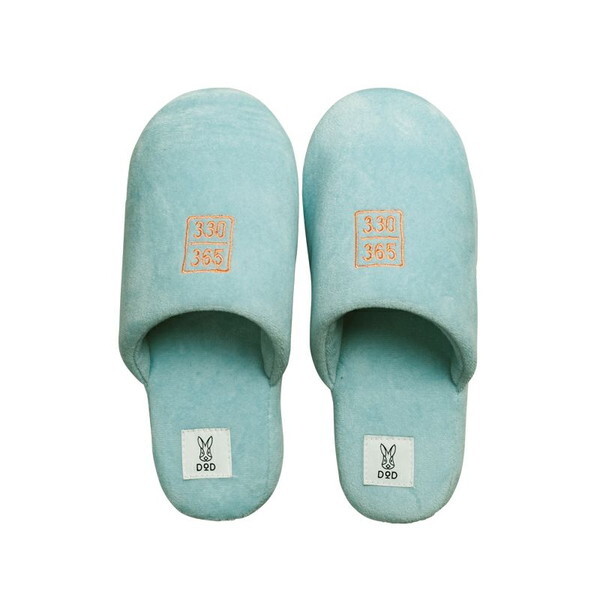 DOD330 DH2-001-BL-L �X���b�p fave room shoes �u���[