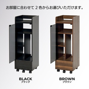 クロシオ 25237 ゲーム機ラック キャスター付き ブラウン | 激安の新品