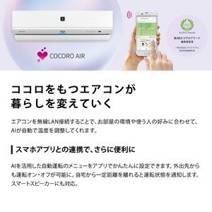 SHARP AY-N36X-W ホワイト系 N-Xシリーズ [エアコン (主に12畳